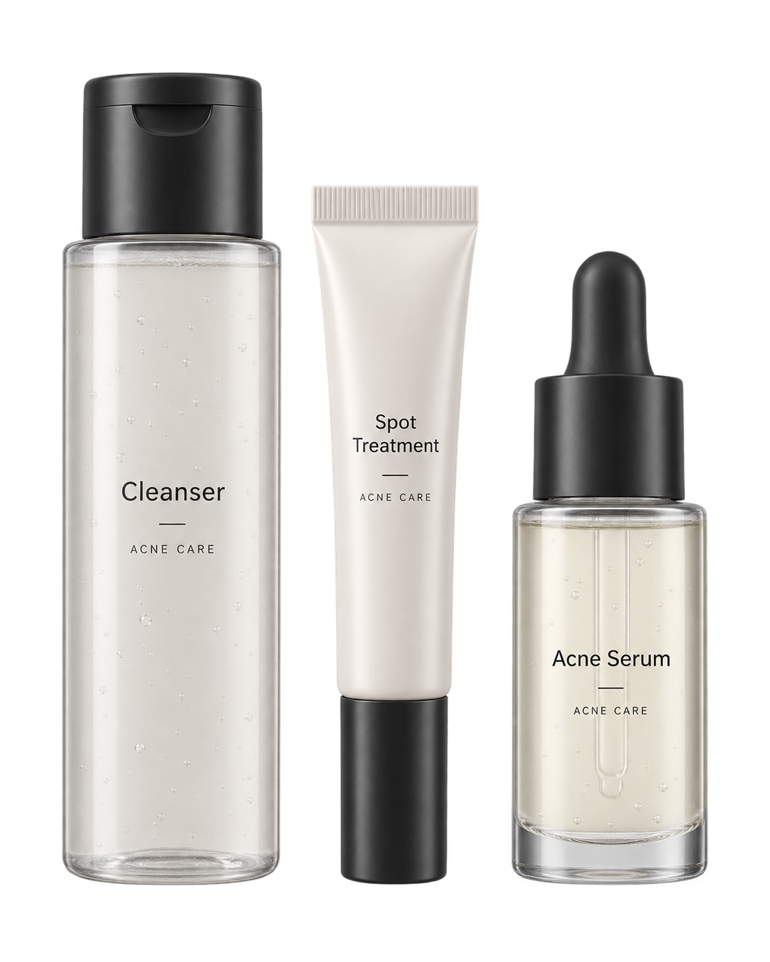 Traditional concealer and applicator